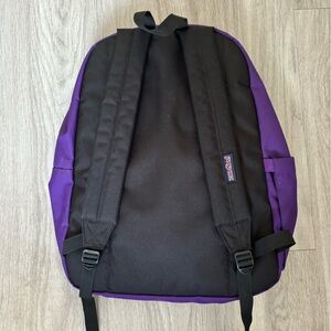 Purple Jansport Backpack